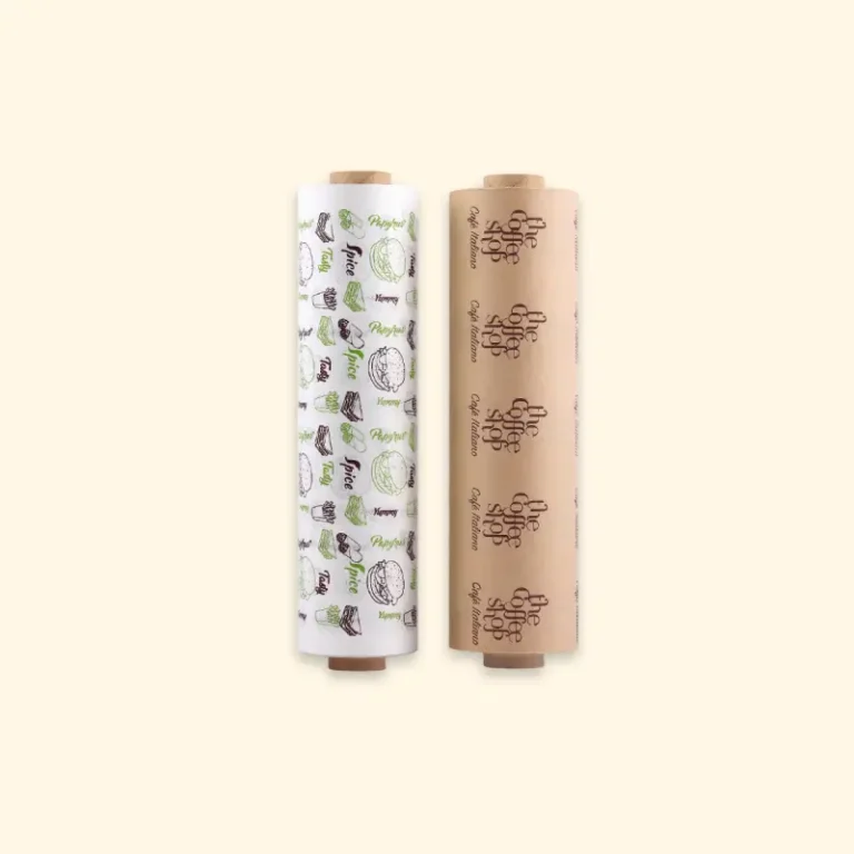 Printed Butter Paper Roll 